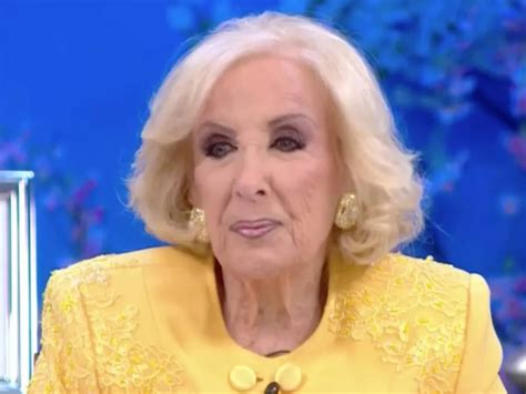 Video Mirtha Legrand Confes Que Se Siente Muy Sola La