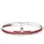 Bracelet Triple Lastique Silver Flirting Miyuki Rouge Doriane