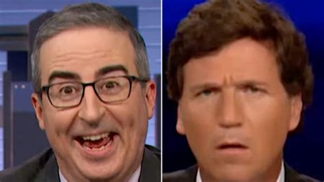 John Oliver Reignites Feud With Tucker Carlson With Scathing New Insult