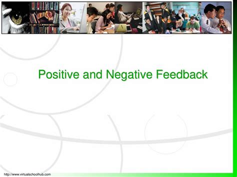 Positive And Negative Feedback Ppt Download