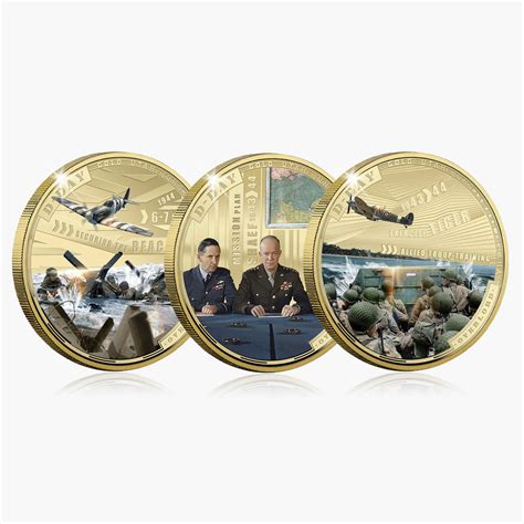 D Day 80th Anniversary 2024 Coin Complete Collection