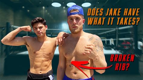 Helping Jake Paul Get Ready For His Next Fight Ryan Garcia Vlogs Youtube