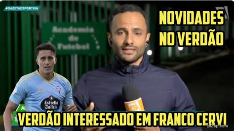 SAIU AGORA VERDÃO QUER FRANCO CERVI PALMEIRAS PERDE A QUARTA SEGUIDA