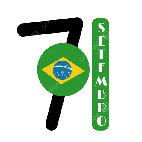 7 De Setembro PNG Independencia De Brasil Texto Del Día De La