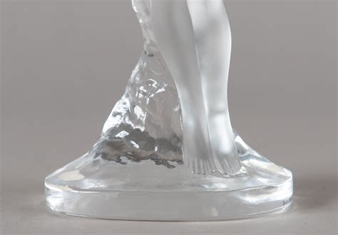 Female Nude In Crystal Glass By Ren Lalique For Lalique S For