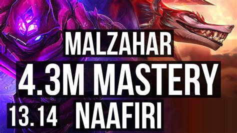 Malz Vs Naafiri Top M Mastery Games Kr Diamond