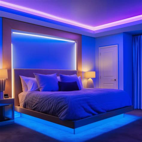 10 Stunning Bedroom Ideas with LED Lights That Will Light Up Your World ...