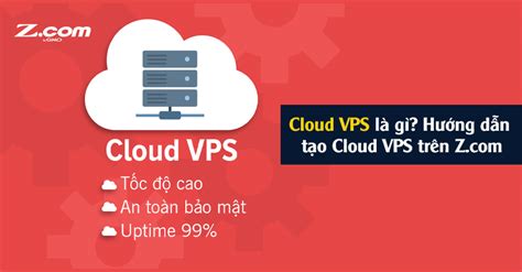 Cloud VPS là gì Hướng dẫn cách tạo Cloud VPS trên Z comZ Cloud VPS