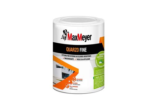 Pittura Murale Per Esterno MaxMeyer Quarzo Fine Bianco 0 75 L OBI