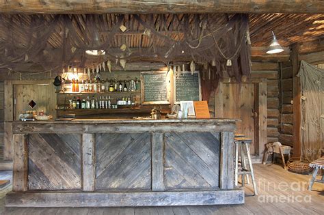 Bar With a Rustic Decor Photograph by Jaak Nilson - Pixels