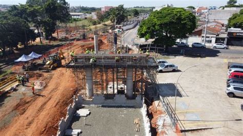 Constru O De Viaduto Do Jardim Primavera No Centro Est A Pleno Vapor