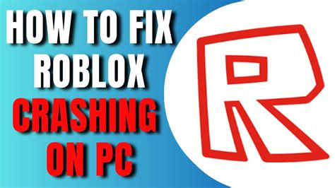 How To Fix Roblox Crashing On Pc Youtube