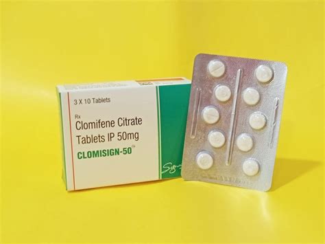 Clomifene Citrate Mg Tablets Packaging Type Strip Packaging Size