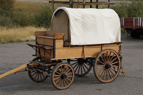 C 1880 Covered Oak Wagon Fully Restored Sold At Auction On 12th