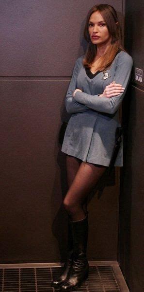 Jolene Blalock As Tpol From Star Trek Enterprise In Alternate Universe Uniform Star Trek