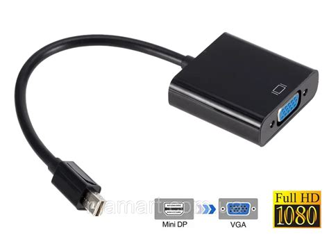 Mini Displayport Vga Black