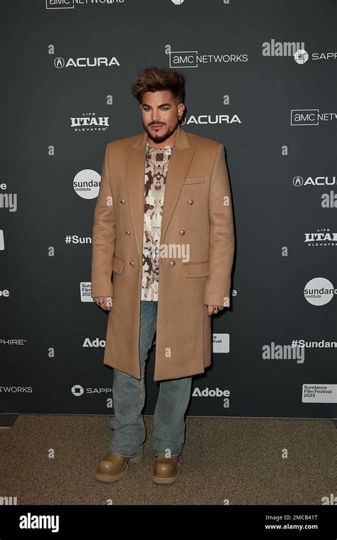 Adam Lambert Attends The Sundance Film Festival Fairyland