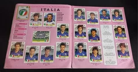 Album Italia 90 Panini Mundial Lleno Completo MercadoLibre