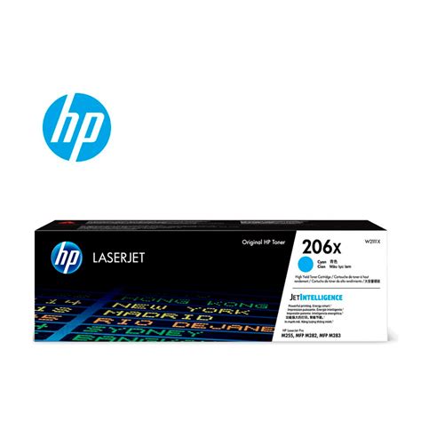 Toner Hp W2111x 206x Lj M255 Cyan 2450 Pgs