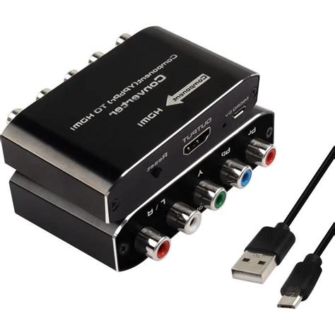 Convertisseur Composant Vers HDMI Convertisseur YPbPr Vers HDMI