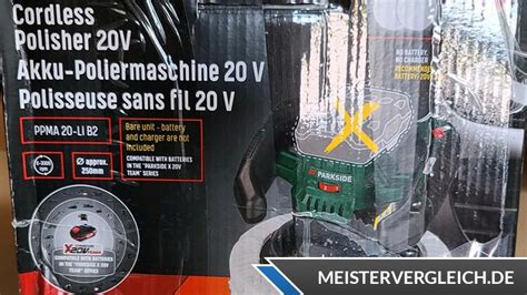 PARKSIDE 20 V Akku Poliermaschine TEST LIDL 2025