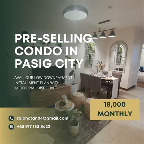 Allegra Garden Place Preselling Best 2bedroom Condo In Pasig Near BGC