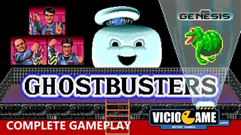 Ghostbusters Mega Drive Complete Gameplay Youtube