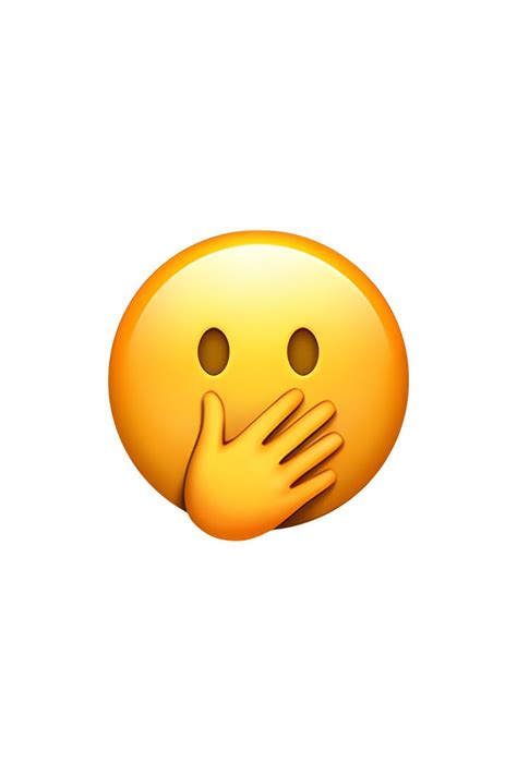 A Yellow Emoticure With Two Hands On Its Face And One Hand Touching