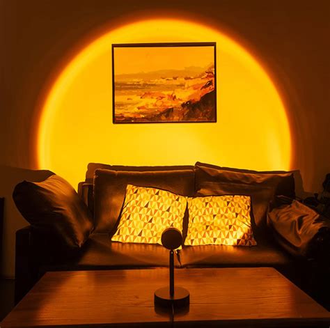 Look This Sunset Lamp Will Bring The Golden Hour Into Your Room