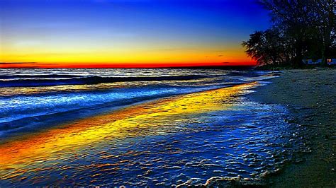 Beach Waves Wallpapers for Desktop (55+ images)