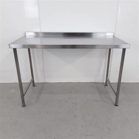 Used Stainless Prep Table 145cmw X 75cmd X 90cmh H2 Catering Equipment