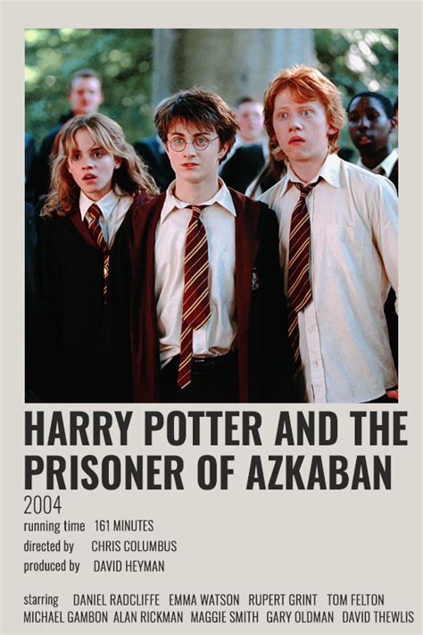 Harry Potter And The Prisoner Of Azkaban Polaroid Poster Artofit