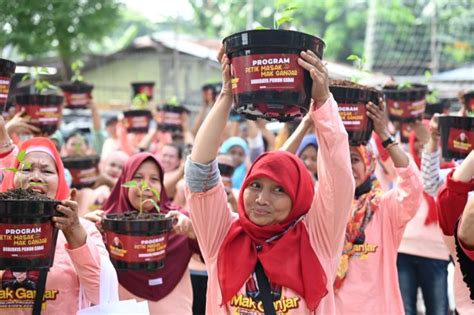 Mak Ganjar Gelar Petik Masak Di Jaktim Perkuat Ketahanan Pangan