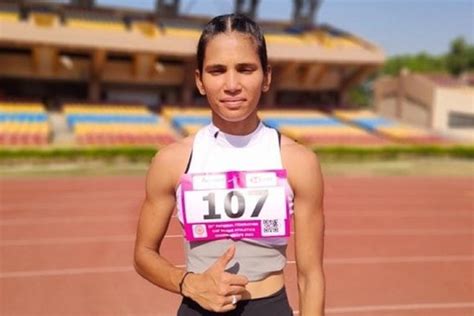 Federation Cup Athletics Jyothi Yarraji Clinches M Hurdle