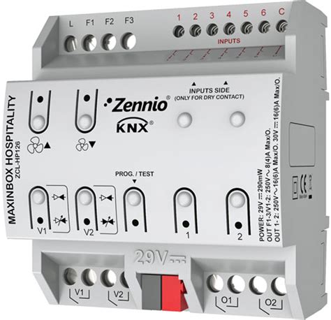 Zennio Lanza El Nuevo Controlador KNX De Fancoils MAXinBOX Hospitality