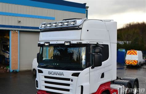 Roof Bar Rectangle Spots To Fit Mercedes Actros Mp Big Space