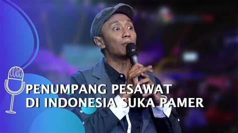 Grand Final Stand Up Comedy Akbar Pramugari Itu Orang Paling Sabar