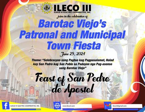 ILOILO III ELECTRIC COOPERATIVE INC Joins In The Celebration Of The