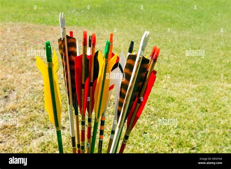 Archery Arrow Hi Res Stock Photography And Images Alamy