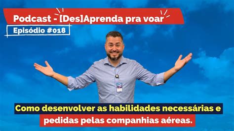 Podcast Des Aprenda pra voar Episódio 18 YouTube