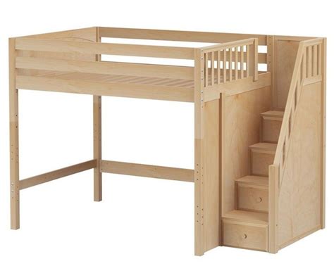 Full Size Loft Beds With Stairs Foter