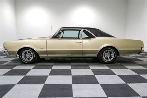 1967 Oldsmobile Cutlass Supreme Turnpike Cruiser 57204 Miles Champagne Coupe Tu For Sale