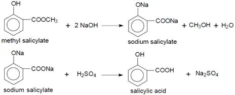 Synthesis Of Salicylic Acid From Alkyl Salicylate Labmonk