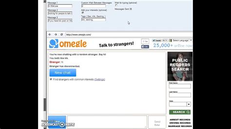 Omegle Chat Bot Youtube