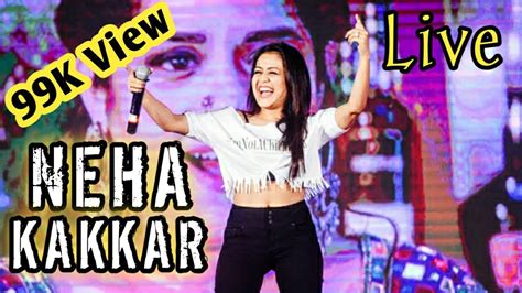 Neha Kakkar Live Performance Neha Kakkar Live Concert Dubai Global