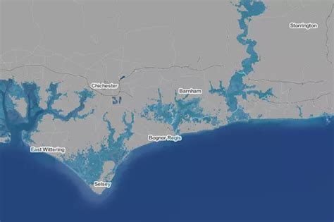 The East And West Sussex Areas That Could Be Underwater By As Sea