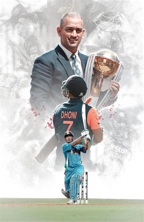 Download Icc World Cup Trophy Dhoni Hd Wallpaper | Wallpapers.com ...