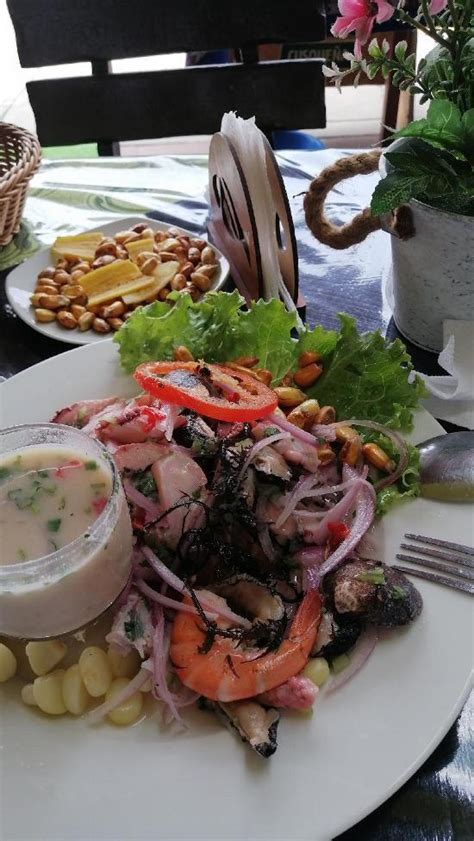 Carta Del Restaurante Cevicher A D Nde Mois S Chancay