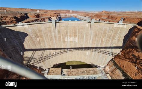 Der Glen Canyon Dam Ist Ein Damm Aus Beton Am Colorado River Im Norden