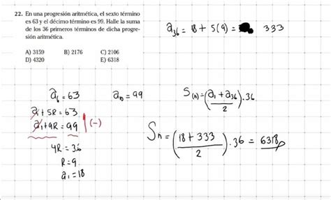 En Una Progresi N Aritm Tica El Sexto Termino Es Y El D Cimo Termino